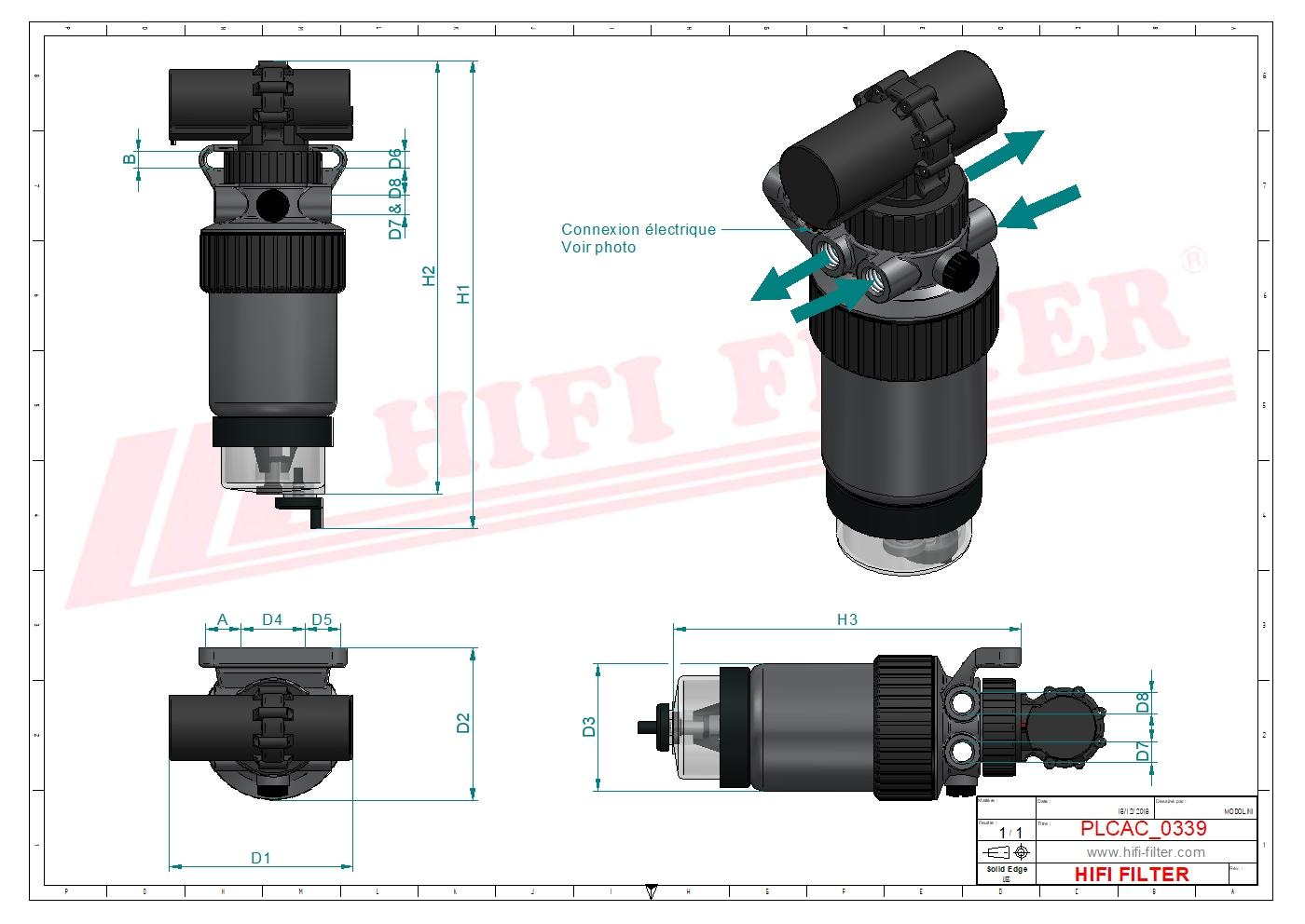 Kompletny Filtr Paliwa W 33945