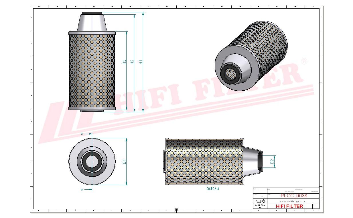 Filtr Paliwa SN 25033