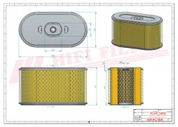 Filtr Powietrza SA 12406