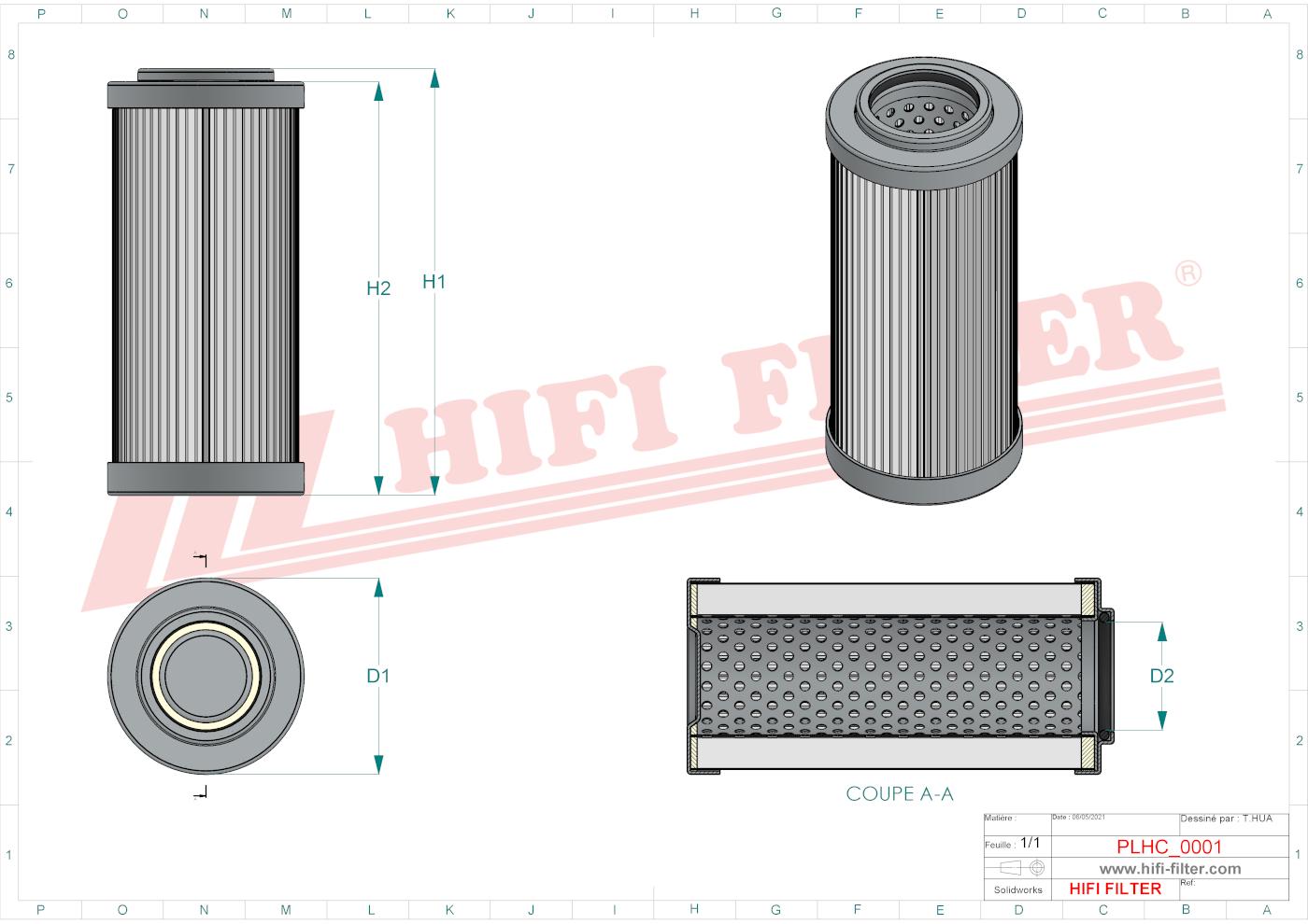 Filtr Hydrauliczny SH 57155