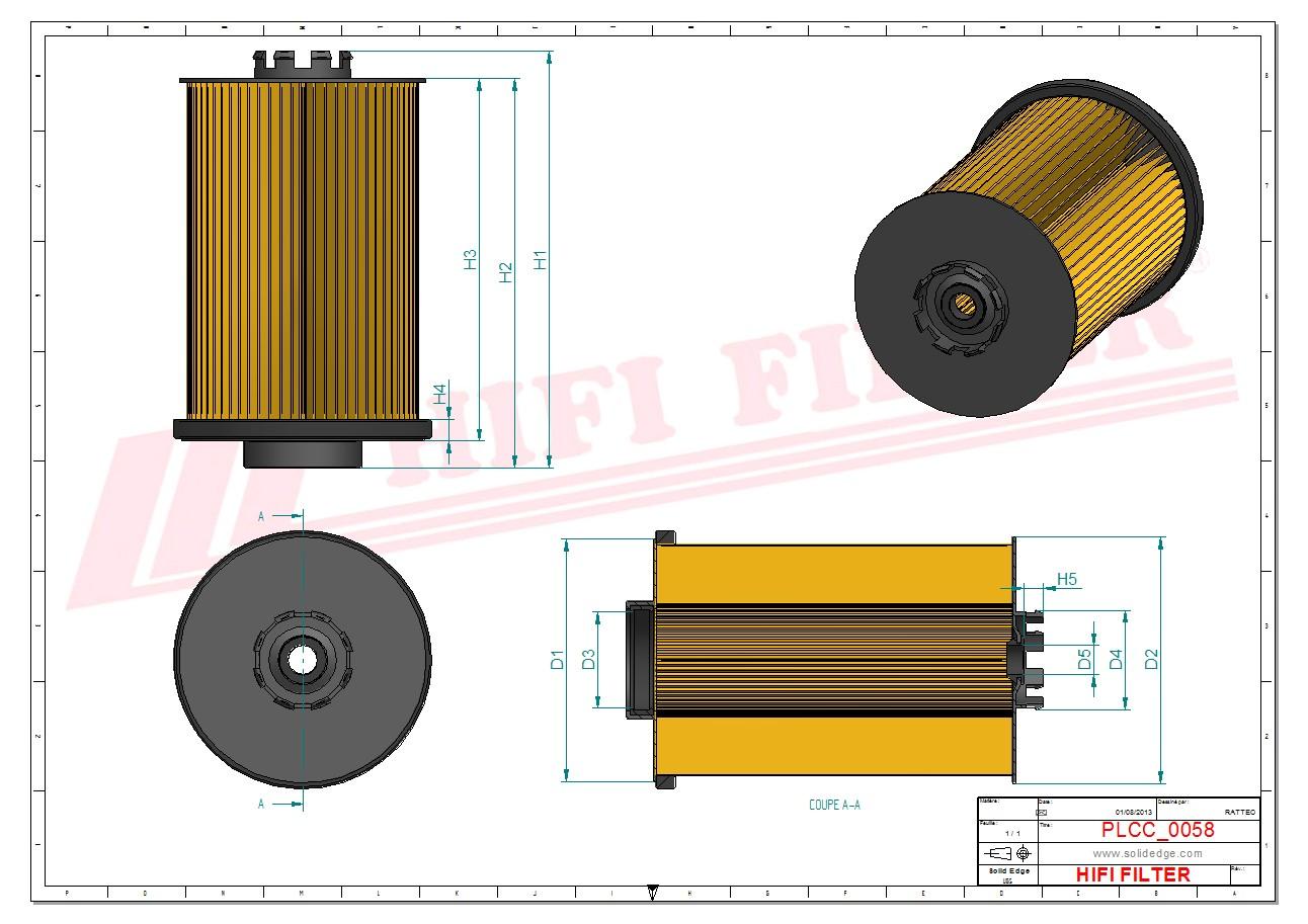 Filtr Paliwa SN 70141