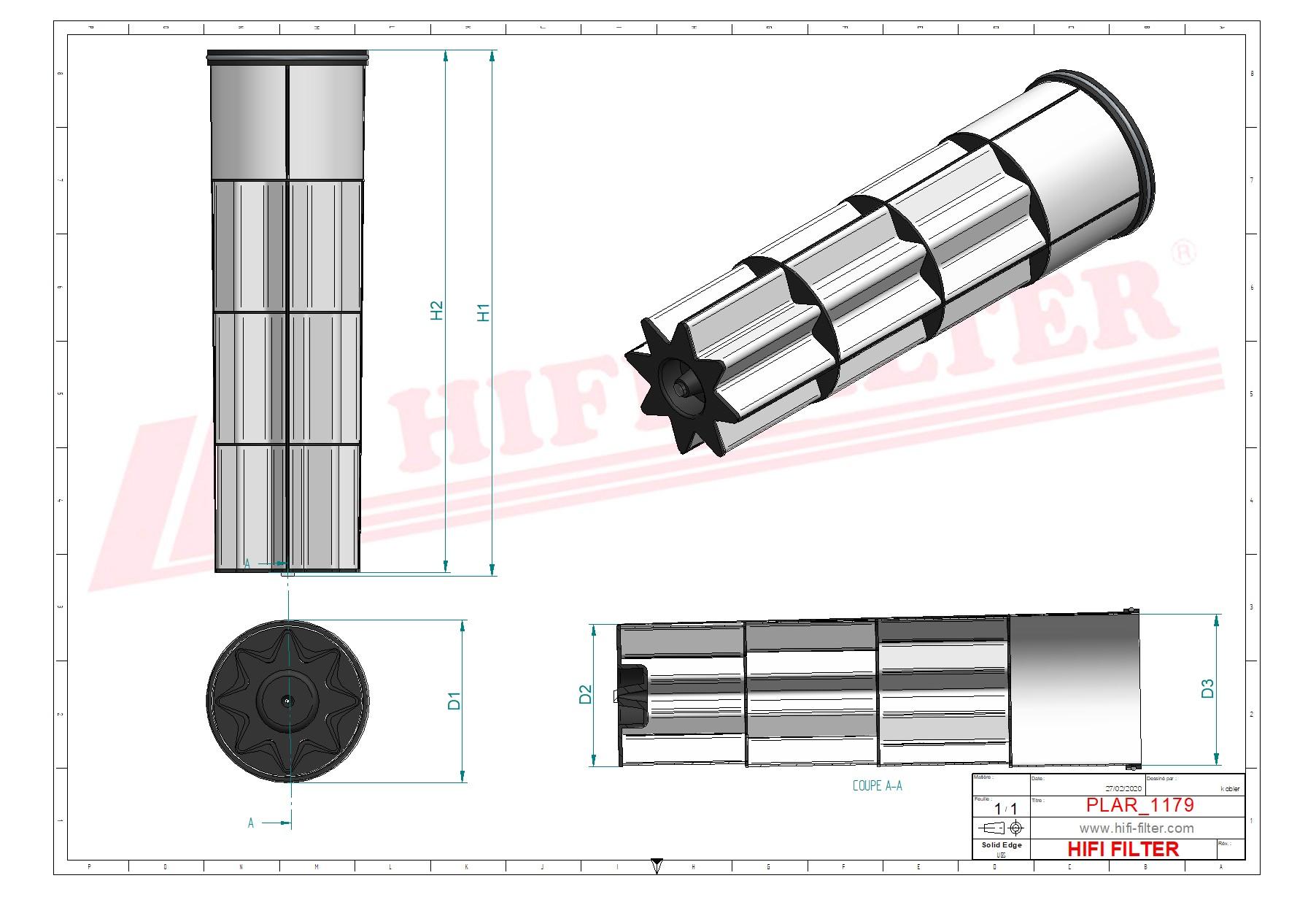 Filtr Powietrza SA 160031