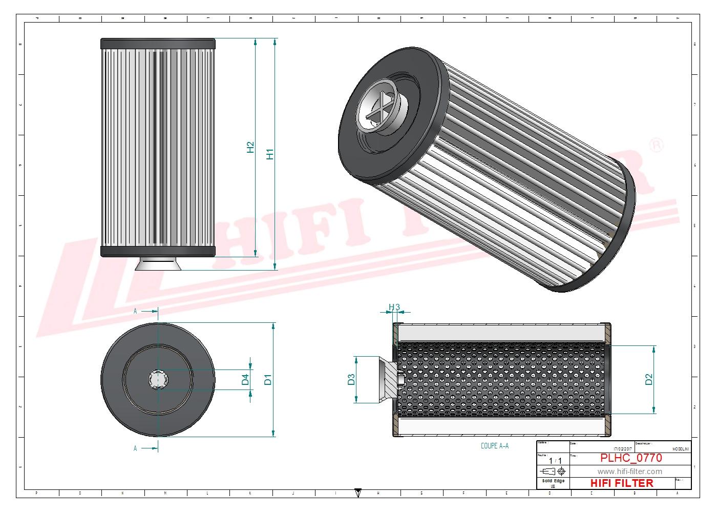 Filtr Hydrauliczny SH 76115