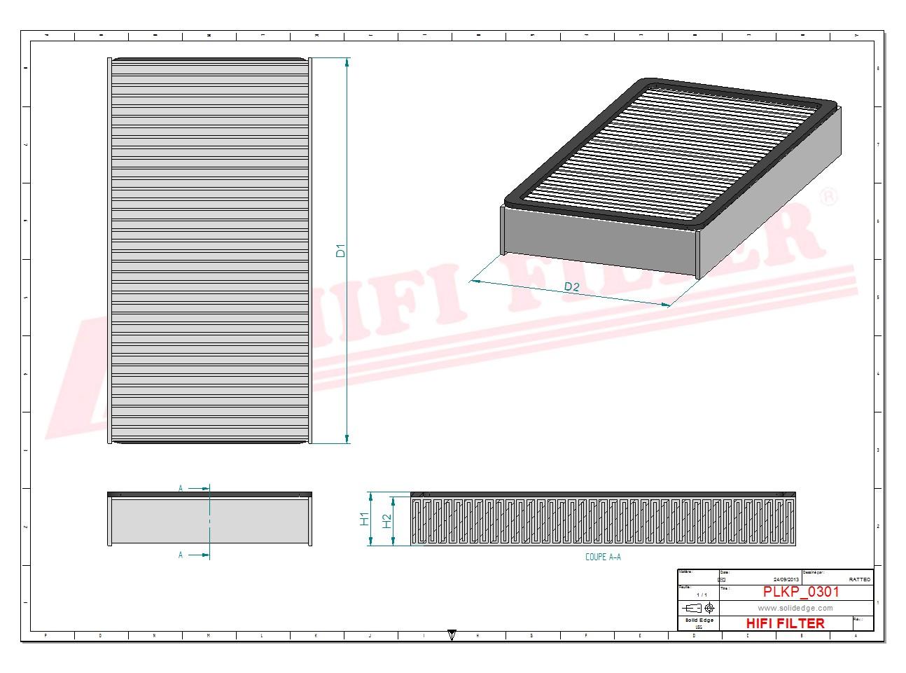 Filtr Kabinowy SC 90258