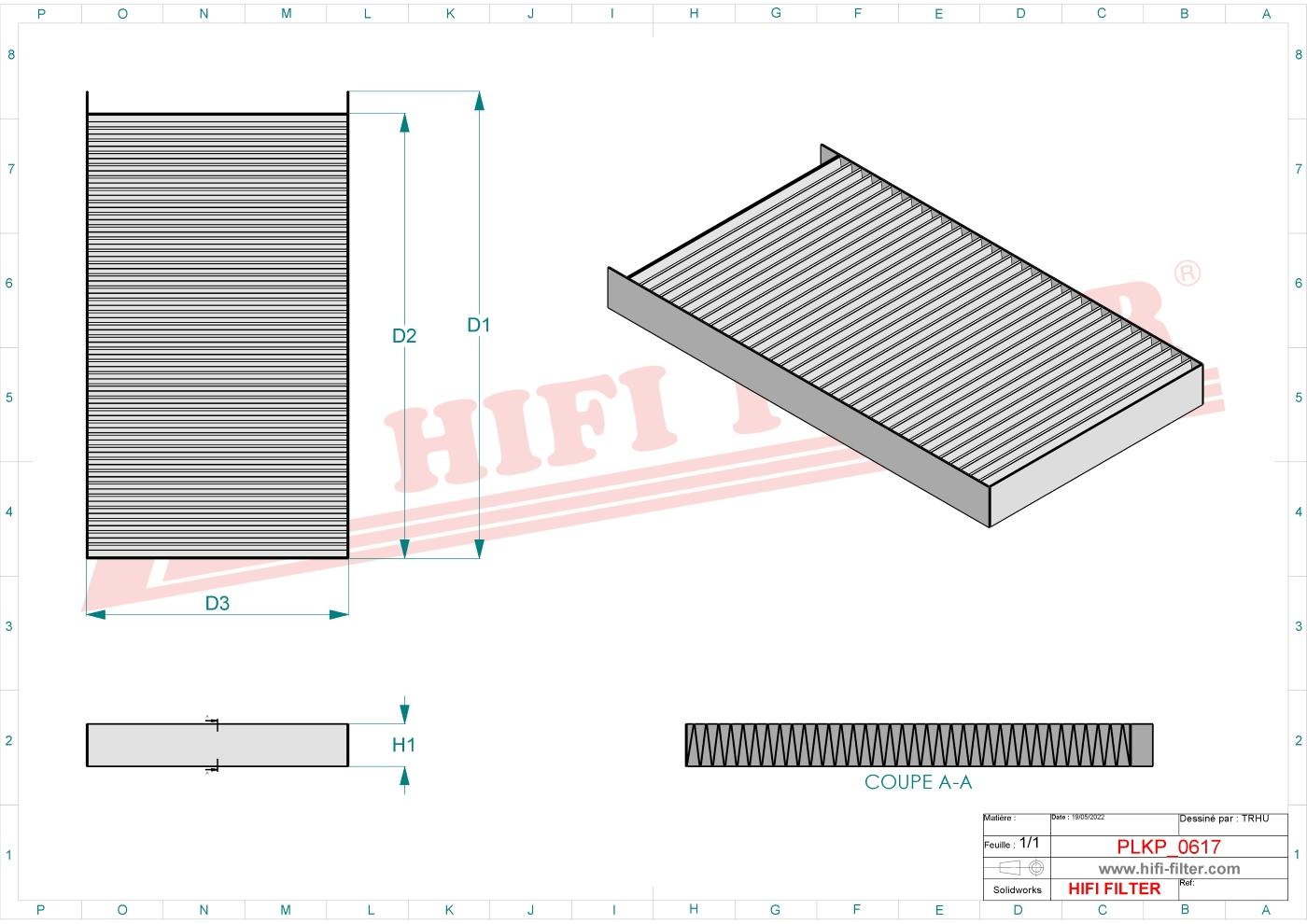Filtr Kabinowy SC 50354