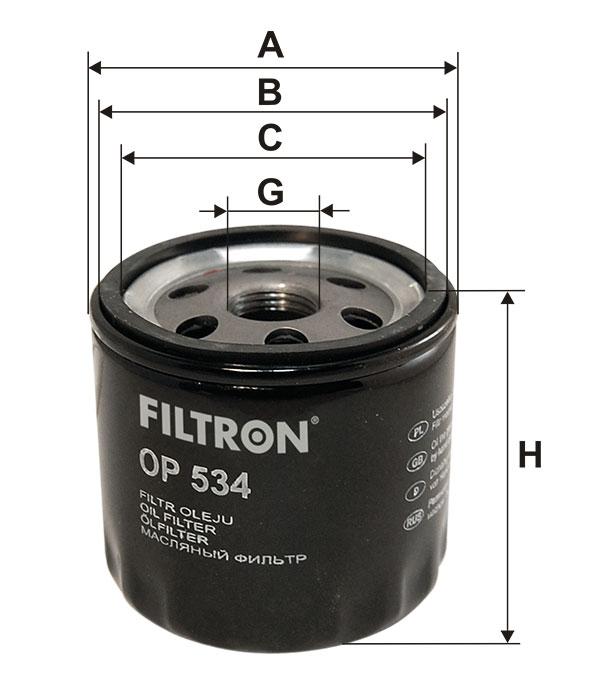 Filtr Oleju OP 534