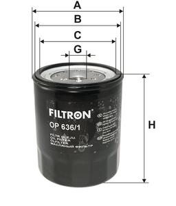 Filtr Oleju OP 636/1
