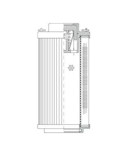 Filtr Hydrauliczny R 50 D 10 EV