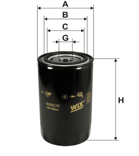 Filtr Oleju 92027 E