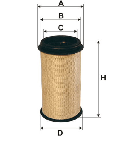 Filtr Oddychacza Silnika 93301 E