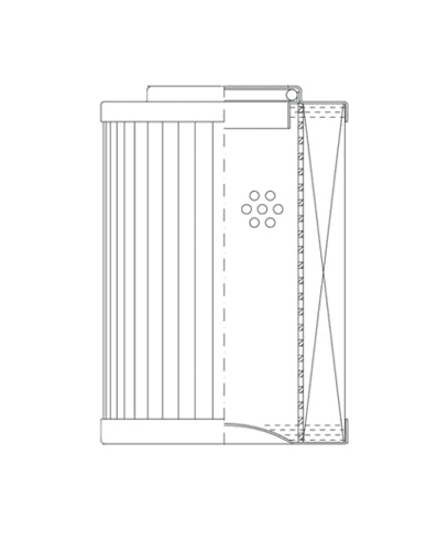 Filtr Hydrauliczny D 45 A 06 GAV