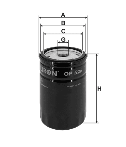 Filtr Oleju OP 526