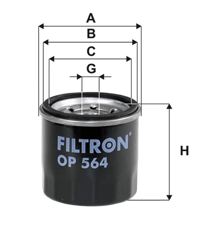 Filtr Oleju OP 564