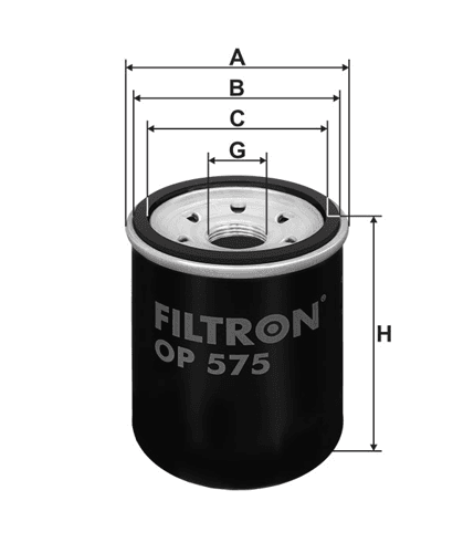 Filtr Oleju OP 575