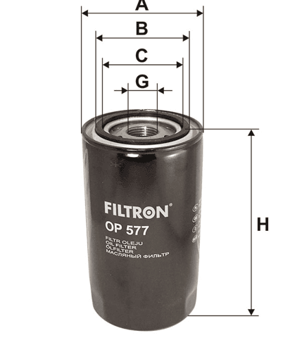 Filtr Oleju OP 577