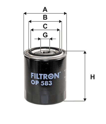 Filtr Oleju OP 583