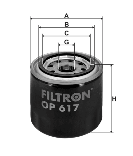 Filtr Oleju OP 617