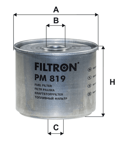 Filtr Paliwa PM 819