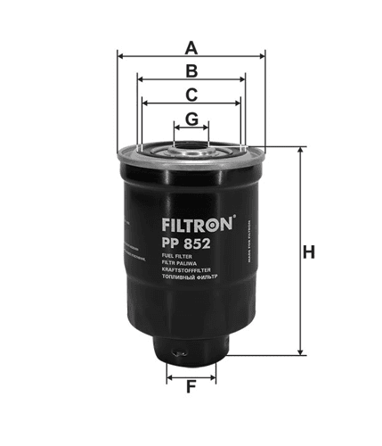 Filtr Paliwa PP 852