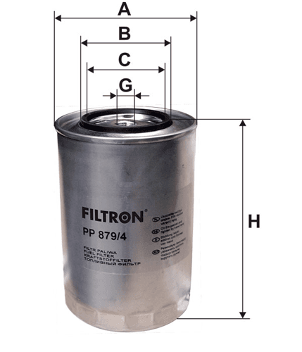 Filtr Paliwa PP 879/4