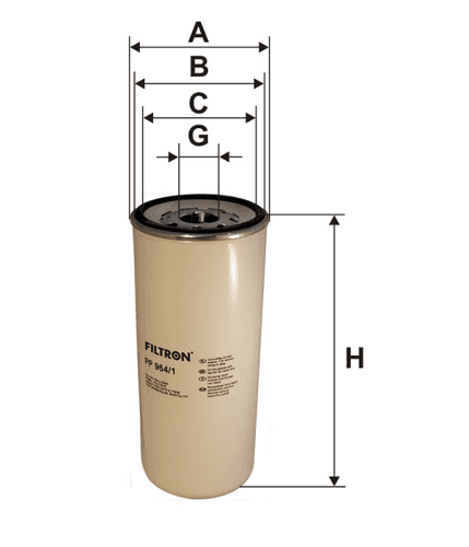Filtr Paliwa PP 964/1