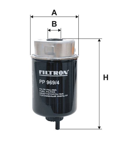 Filtr Paliwa PP 969/4