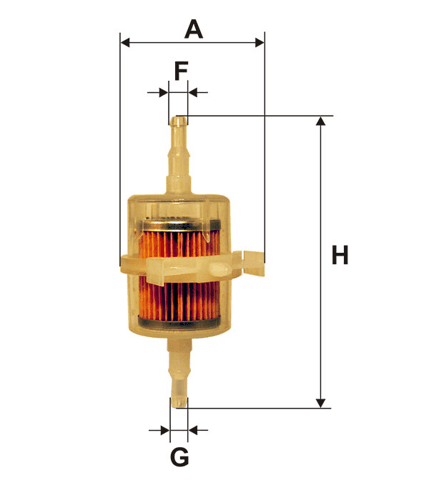 Filtr Paliwa PS 822/1