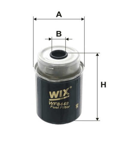Filtr Paliwa WF 8448
