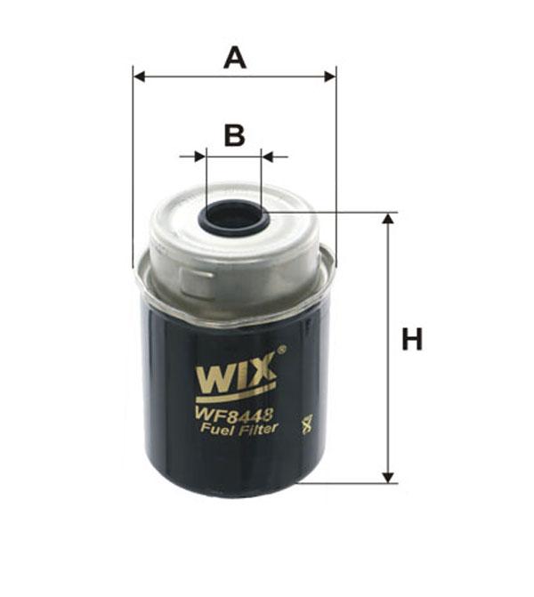 Filtr Paliwa WF 8448