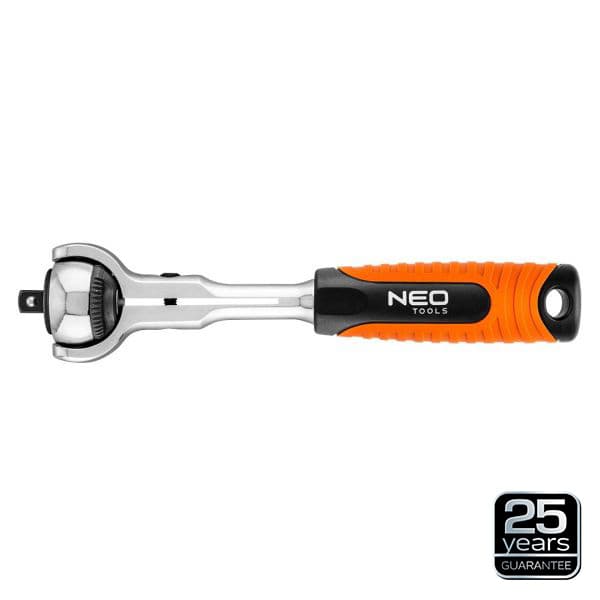 NEO Tools 08-540 - NEO TOOLS GRZECHOTKA 1/4" Z OBROTOWĄ GŁOWICĄ