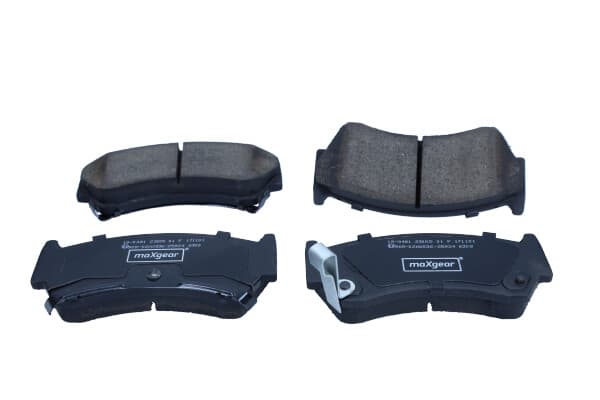 MAXGEAR 19-0481 - MAXGEAR KLOCKI HAMULCOWE NISSAN PRZÓD ALMERA 95-/BALENO 96-
