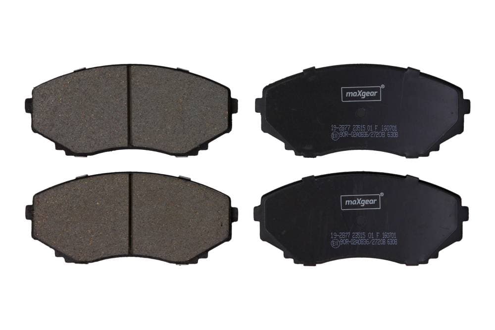 MAXGEAR 19-2877 - MAXGEAR KLOCKI HAMULCOWE MAZDA PRZÓD MPV 99-06