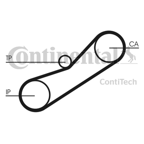 CONTITECH CT1042 - CONTITECH PASEK ROZRZĄDU ROVER 2,0IDT 99