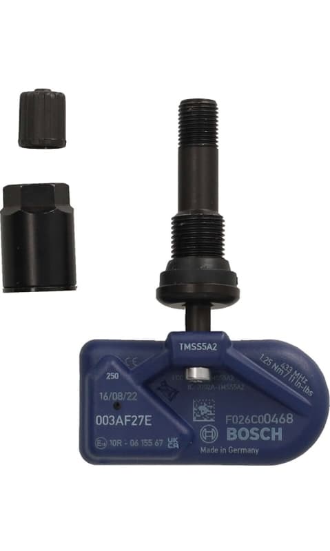 BOSCH F026C00468 - BOSCH CZUJNIK TPMS QUICK FIT ZAWÓR CZARNY, TYP SKRĘCANY