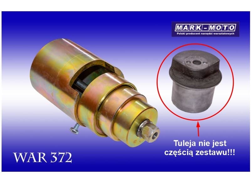 MARK-MOTO MMWAR372 - MARK-MOTO ŚCIĄGACZ TULEI TYLNEJ BELKI OPEL ZAFIRA B, ASTRA H, MERIVA B