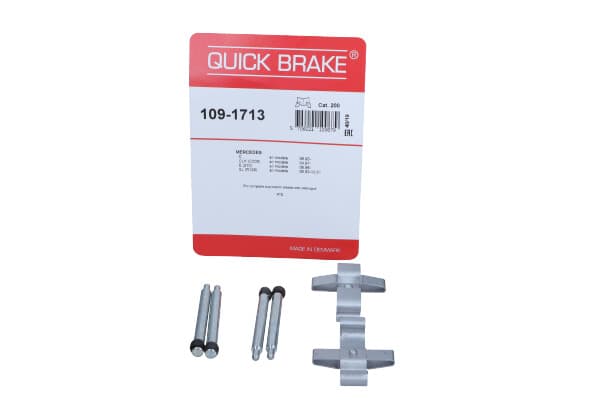 QUICK BRAKE QB109-1713 - QUICK BRAKE ZESTAW INST. KLOCKÓW HAM. DB T. W202/W203/C209/R129 93-07