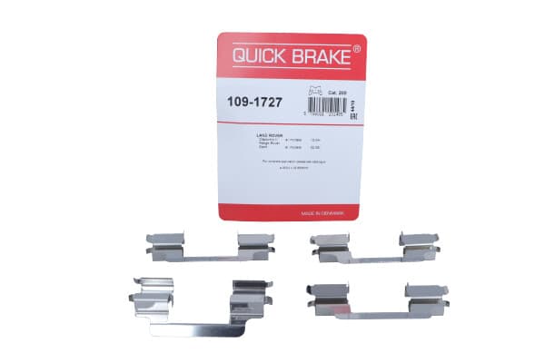 QUICK BRAKE QB109-1727 - QUICK BRAKE ZESTAW INST. KLOCKÓW HAM. LAND ROVER P. DISCOVERY 04-