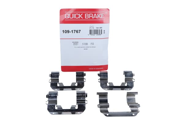 QUICK BRAKE QB109-1767 - QUICK BRAKE ZESTAW INST. KLOCKÓW HAM. HYUNDAI P. GRANDEUR/SONATA 2,0-3,3 05-11
