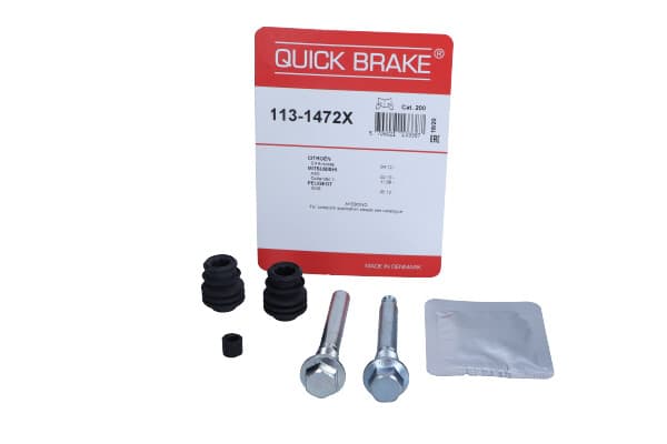 QUICK BRAKE QB113-1472X - QUICK BRAKE ZESTAW NAPRAWCZY ZACISKU HAMULCOWEGO CITROEN PRZÓD C4 12-
