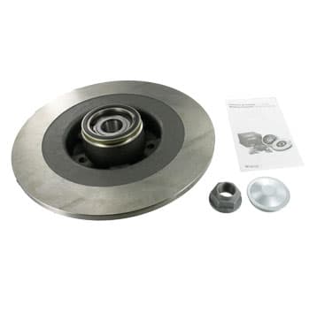SKF VKBD1010 - SKF TARCZA HAMULCOWA RENAULT TYŁ ESPACE/VEL SATIS 02- Z ŁOŻYSKIEM