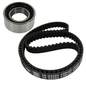 SKF VKMA02203 - SKF ZESTAW ROZRZĄDU FIAT PALIO 1,2 129Z