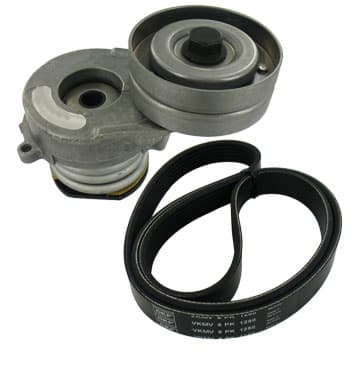 SKF VKMA35215 - SKF ZESTAW PASKA WIELOROWKOWEGO OPEL 1,7DTI (NAPINACZ + PASEK)