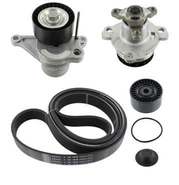 SKF VKMC36086-1 - SKF ZESTAW PASKA WIELOROWKOWEGO RENAULT 2,0DCI/2,3DCI (Z POMPĄ WODY)