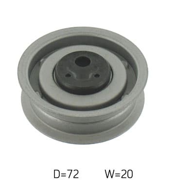 SKF VKM11000 - SKF ROLKA PASKA ROZRZĄDU VW 1,3-2,0