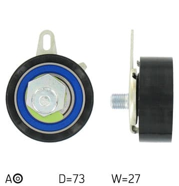 SKF VKM11151 - SKF ROLKA PASKA ROZRZĄDU VW 2,5TDI