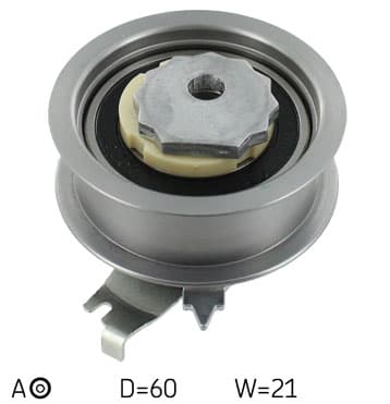 SKF VKM11338 - SKF ROLKA PASKA ROZRZĄDU VW GOLF 1,2-1,4 TFSI