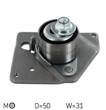 SKF VKM16113 - SKF NAPINACZ PASKA ROZRZĄDU OPEL 1,9DI/DTI
