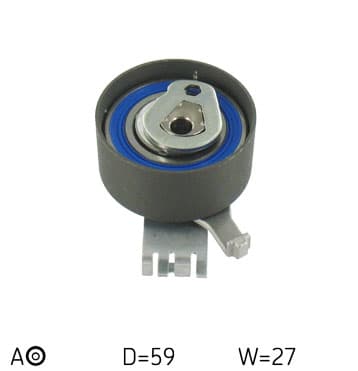 SKF VKM16604 - SKF ROLKA PASKA ROZRZĄDU RENAULT