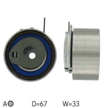 SKF VKM18400 - SKF ROLKA PASKA ROZRZĄDU CHRYSLER 2,4 VOYAGER IV