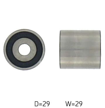 SKF VKM21004 - SKF ROLKA PASKA ROZRZĄDU VW 1,9TDI/SDI 1,8 20V 96- Z
